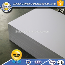 1.8mm white hard cover plastic sheet pvc rigid board for printing